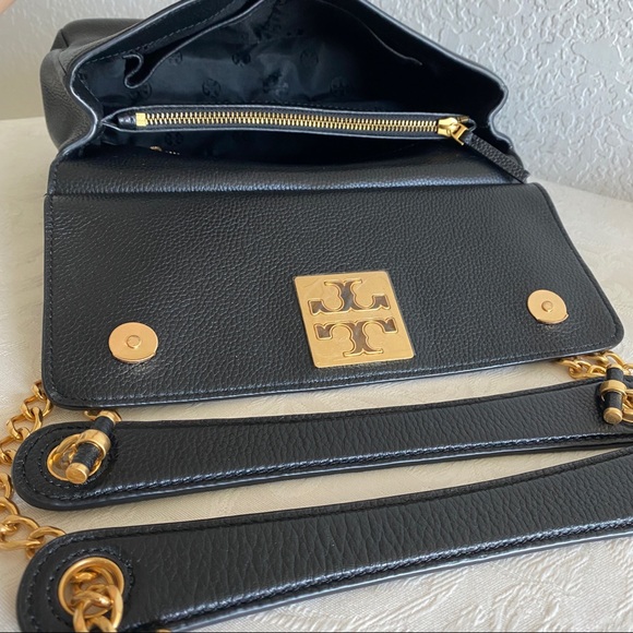 Tory burch black chain strap flap bag - Picture 13 of 15